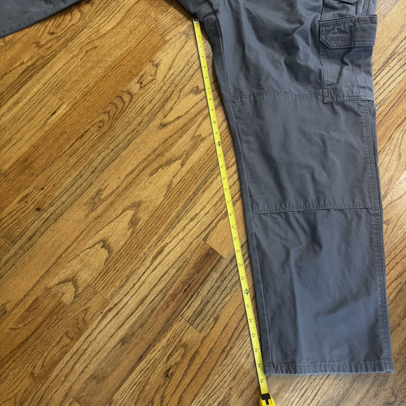5.11 Tactical Canvas Cotton Pants Men’s 42x30 Gray Cargo Utility Work Outdoor - Picture 11 of 15